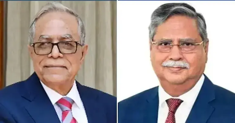 সাবেক রাষ্ট্রপতি হামিদ-সাহাবুদ্দিনে